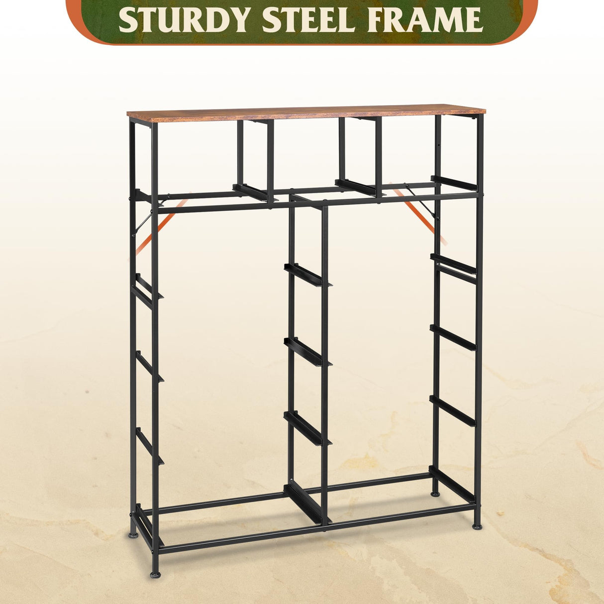 WLIVE Tall Dresser for Bedroom, Fabric Dresser Storage Tower, Dresser & Chest of Drawers Organizer Unit with 11 Drawers, Storage Cabinet, Hallway, Closets, Steel Frame, Wood Top WLIVE