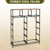 WLIVE Tall Dresser for Bedroom, Fabric Dresser Storage Tower, Dresser & Chest of Drawers Organizer Unit with 11 Drawers, Storage Cabinet, Hallway, Closets, Steel Frame, Wood Top WLIVE