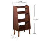 SEI Furniture Berritza Bookcase, Walnut SEI Furniture