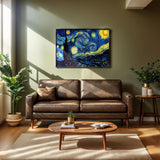 NIHO-JIUMA Van Gogh Starry Night 5D Diamond Painting Kit, Easy DIY Diamond Art for Adults & Teens, Home Wall Decor (30x40cm/12x16) NIHO-JIUMA