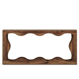 Tribesigns 63 Inches Farmhouse Console Table with Storage, Couch Table Behind Sofa, Long Entryway Table, Sofa Console Table, Narrow Console Table, Hallway Table for entryway Living Room, Brown Tribesigns