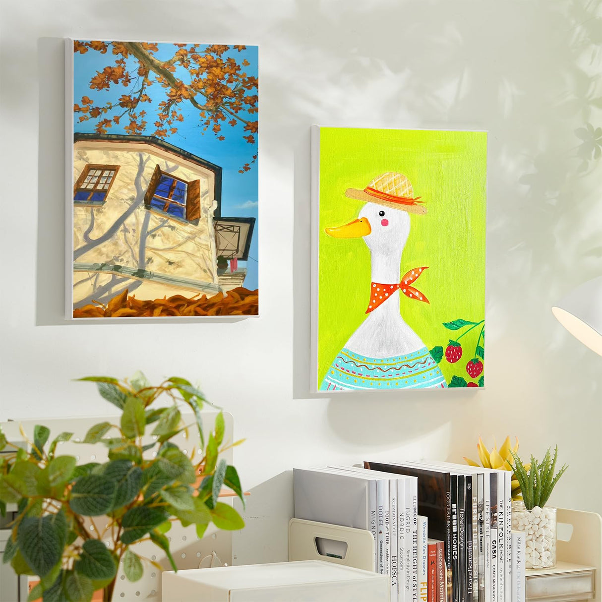 Shuttle Art Stretched Canvas, 12 Pack 11 x 14 Inch Canvases for Painting, 100% Cotton, Primed White, Premium Painting Canvas for Beginners and Artists for Acrylic, Oil, Acrylic Pouring Painting Shuttle Art