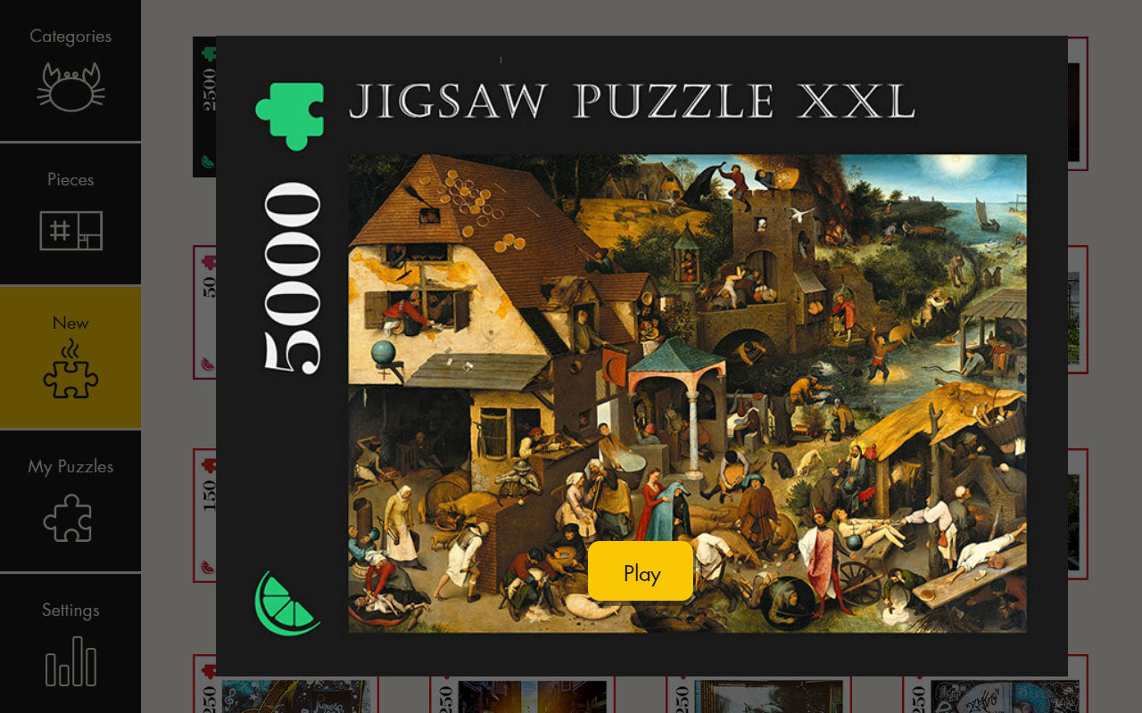 Jigsaw Puzzle XXL - 5000+