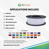 3D-Fuel Tough Pro PCTG Filament for 3D Printing, Better Than PETG Filament, Made in The USA, 3D Printer Filament, Dimensional Accuracy +/- 0.02 mm, 1.75mm, 1 kg Spool, Charcoal Gray 3D-FUEL FUELING YOUR CREATIVITY