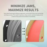 OVERTURE Glow PLA Filament 1.75mm 3D Printer Filament, 1kg Spool (2.2lbs), Dimensional Accuracy +/- 0.02 mm, Fit Most FDM Printer (Glow Red) OVERTURE