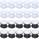 Weewooday 20 Pcs Sublimation Socket Blank Phone Grip Holders Collapsible Phone Grips Self Adhesive Sublimation Phone Holders for Smartphones and Tablets Weewooday