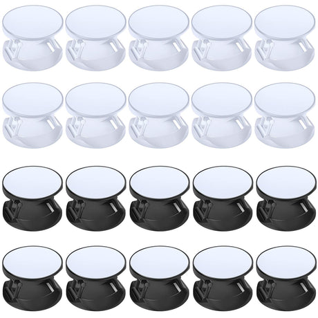 Weewooday 20 Pcs Sublimation Socket Blank Phone Grip Holders Collapsible Phone Grips Self Adhesive Sublimation Phone Holders for Smartphones and Tablets Weewooday