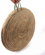 DOSTYLE Archery Targets Traditional Solid Straw Round Archery Target Shooting Bow Coloured Rope Target Face Three Layer for Shooting Practice Dostyle