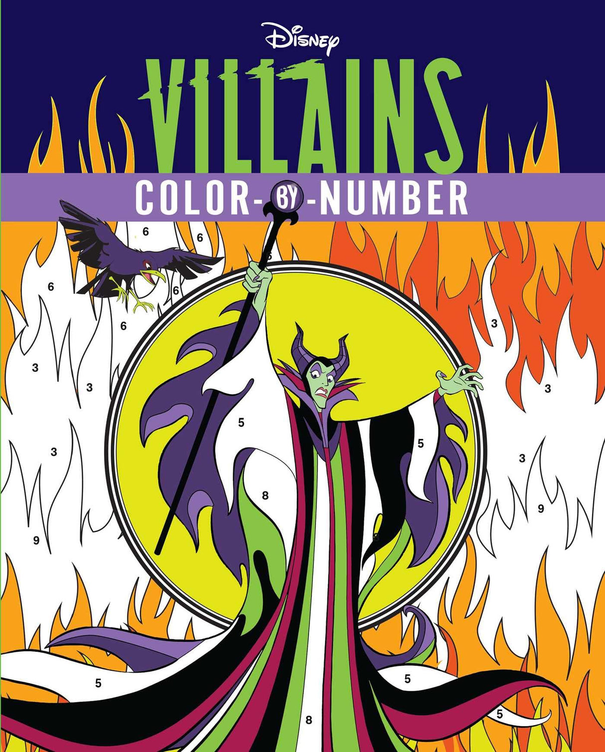 Disney Villains Color-by-Number WoodArtSupply