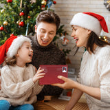 Tinlade 12 Sets Christmas Official Letter and Certificate from Santa Claus Including Nice List Certificate North Pole Writing Letter Christmas Stickers Envelopes for Family(Santa Claus) Tinlade