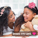 Headband Making Kit for Girls - Make Your Own Fashion Headbands for Kids - DIY Hair Accessories for Girls 4-6 - Arts & Crafts Best Birthday Gifts Ideas - Art Gift for 4 5 6 7+ Year Old Girl THE SCHOLAR ANT