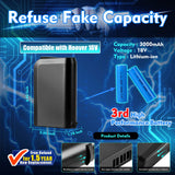 CaliHutt 【Upgrade Li-ion】 18V 3.0Ah Lithium-ion Battery Replacement for Hoover Linx 18V Battery BH50000 302723001 BH50015 BH50010 BH50020 Cordless Stick Vacuum CaliHutt