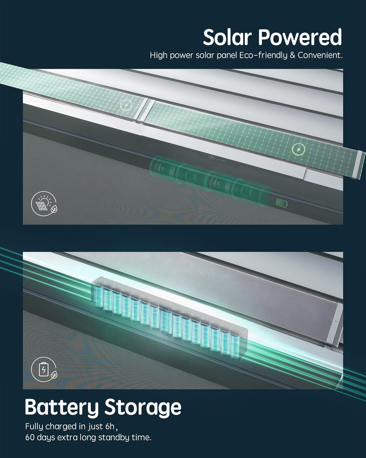 Yoolax Motorized Customized Shade 10Ft for Louvered Pergola, Sun Screen with Remote Control Yoolax