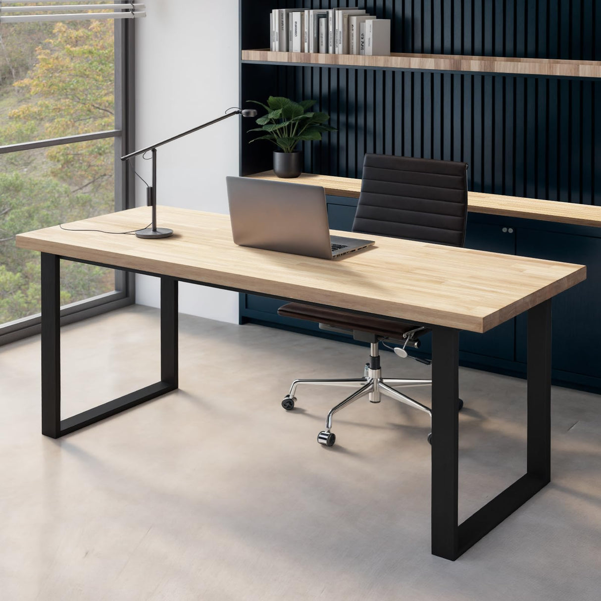 Howizz 4ftx30 x1.5 Desktop Hevea Butcher Block Countertop, Unfinished Solid Wood Butcher Block Table Top for DIY Coffee Table/Workbench Howizz