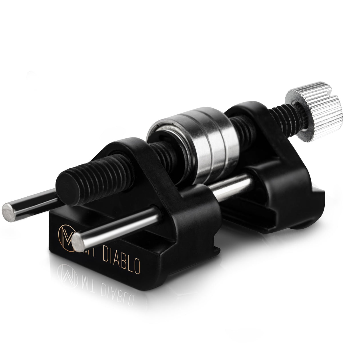 Mt Diablo Chisel Sharpening Kit - Precision Honing Guide for 1/4" to 2" Chisels & 1-3/8" to 3-1/8" Plane Irons, Sharpening Jig With Stainless Steel Rollers, Rust Resistant Cast Aluminum Design Mt Diablo