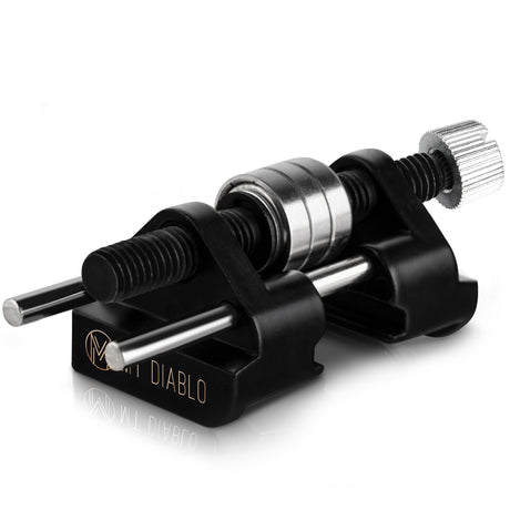 Mt Diablo Chisel Sharpening Kit - Precision Honing Guide for 1/4" to 2" Chisels & 1-3/8" to 3-1/8" Plane Irons, Sharpening Jig With Stainless Steel Rollers, Rust Resistant Cast Aluminum Design Mt Diablo