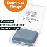 Faber-Castell Kneaded Eraser with Case, Grey Faber-Castell