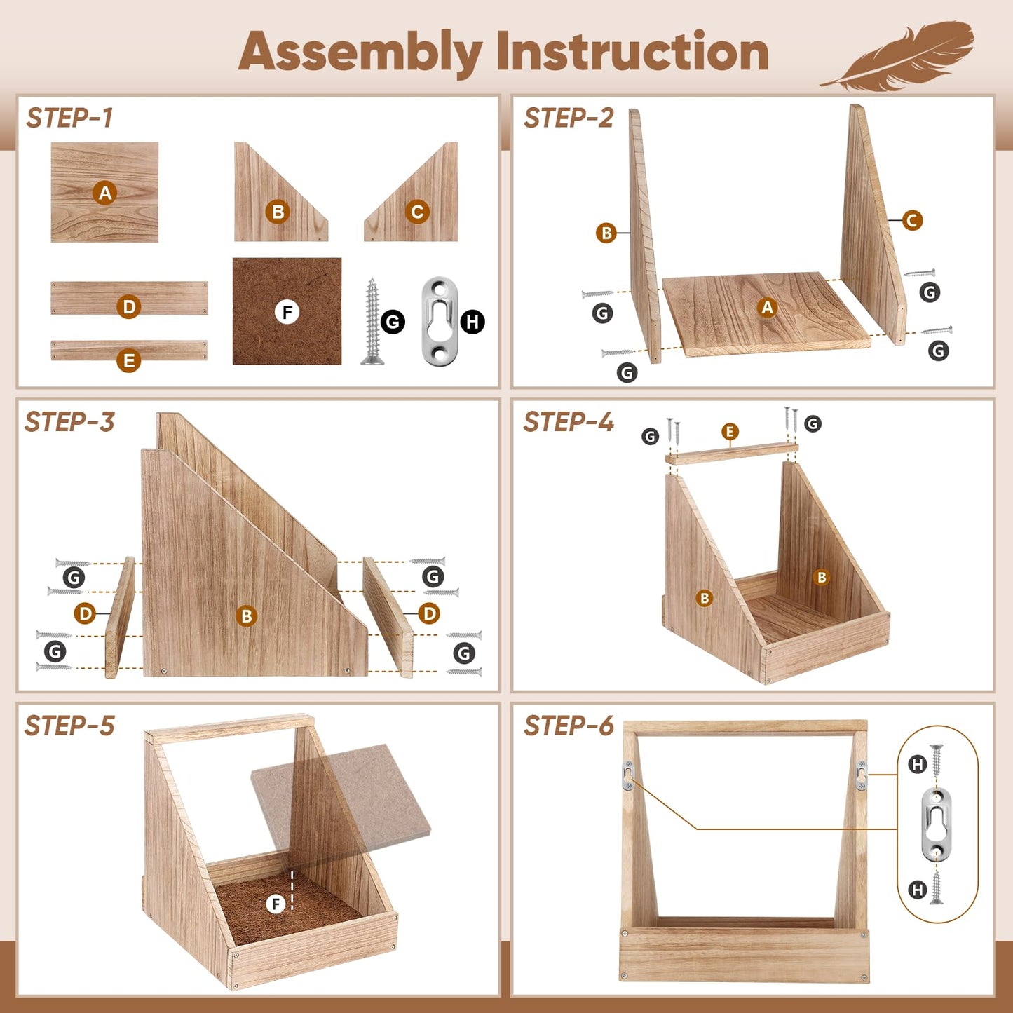 Chewoof 2 Pack Chicken Nesting Box, Wooden Chicken Coop, Chicken Coop Accessories, Chicken Laying Nest Box for Poultry Farm, Poultry Nesting Boxes with Nest Box Pads - WoodArtSupply