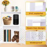 ShellKingdom Bathroom Storage Cabinet, Free Standing Floor Cabinet, Home Storage Shelf with Drawer and Door for Bathroom, Living Room, Kitchen, Office, 25.19 X 14.17 X 9.44 INCH ShellKingdom