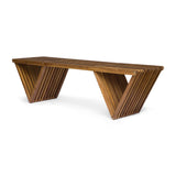 Christopher Knight Home Esme Outdoor Acacia Wood Bench, Teak Finish Christopher Knight Home