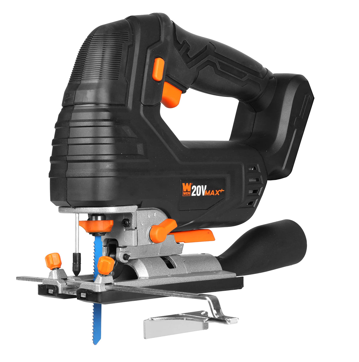 WEN Cordless Jigsaw, Brushless with Variable Speed (Tool Only, 20V Max Battery Not Included) (20667BT) WEN