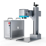 OMTech 50W Fiber Marking Machine with LightBurn, 7x7 Inch Fiber Laser Engraver for Metal Silver Gold Aluminum More, Fiber Laser Engraving Machine Marker Etcher with JPT Laser Source Autofocus Camera OMTech