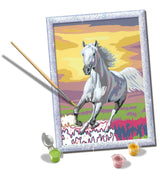 Ravensburger CreArt Horse at Sunset Paint by Numbers Kit for Kids - 25977 - Painting Arts and Crafts for Ages 9 and Up Ravensburger