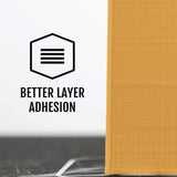 HATCHBOX ABS 3D Printer Filament, Dimensional Accuracy +/- 0.05 mm, 1 kg Spool, 3.00 mm, Gold HATCHBOX