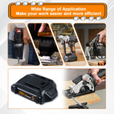 VINIDA 2Pack 20V 4.0Ah Battery 20V Max WA3520 Lithium Battery WG151s WG155s WG251s WG255s WG540s WG545s Tool Batteries VINIDA
