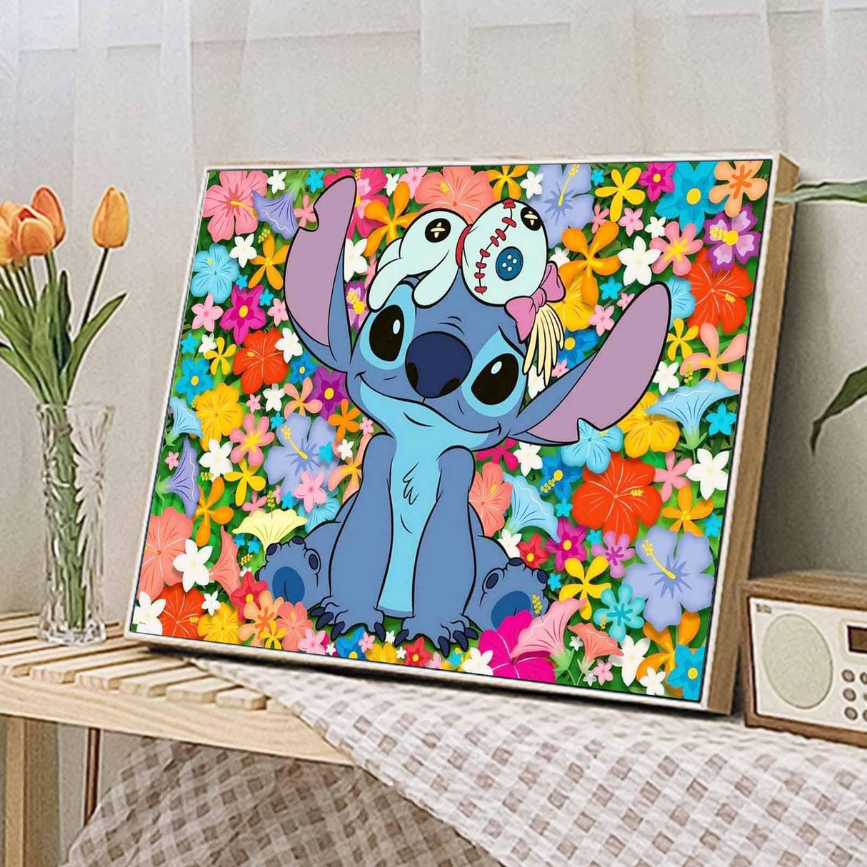 JYLMOOD Paint by Number for Adult Kits, DIY Cartoon Acrylic Oil Painting Kits for Adults Kids Beginners for Home Wall Decor Gifts 16x20 Inch (No Frame) JYLMOOD