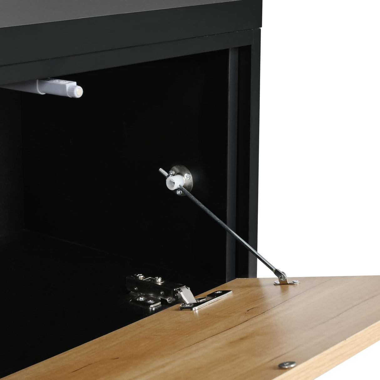 Merax 74.8''-126'' Extendable TV Stand with 3 Tier Bookshelves for TVs up to 110'', Adjustable Entertainment Center with Storage Cabinets, Sliding Tabletop Media Console for Living Room, Black Merax