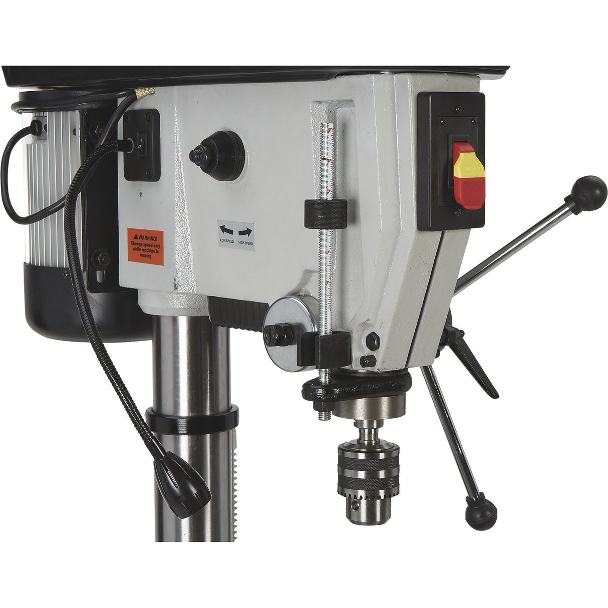Klutch Floor Drill Press - Variable Speed with Digital Display, 17in. 1 1/2 HP, 120V Klutch