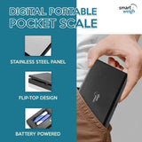 Smart Weigh Digital Pocket Gram Scale, 200g x 0.01g, Jewelry, Food, Medicine Scale, Battery Included Smart Weigh