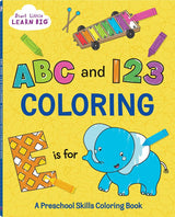 ABC & 123 Preschool Coloring Book: Thick and Perforated Pages Includes More Than 90 Fun Coloring Pages to help Learn the Alphabet & Numbers 1 to 20 (Start Little Learn Big Series) WoodArtSupply