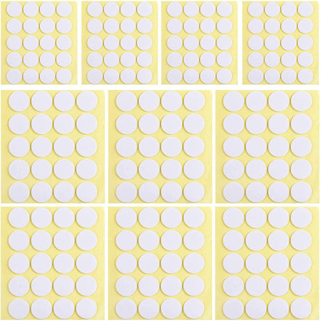 SANNIX 400PCS Candle Wick Stickers, Double-Sided Heat Resistant Stickers for Candle Making SANNIX