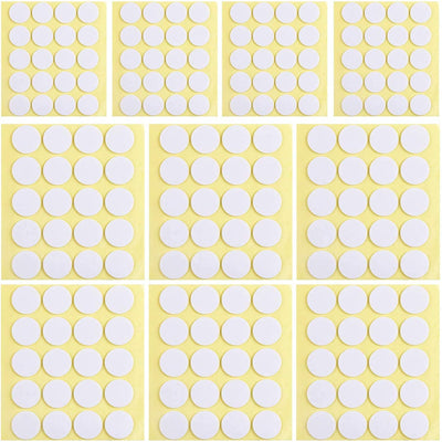 SANNIX 400PCS Candle Wick Stickers, Double-Sided Heat Resistant Stickers for Candle Making