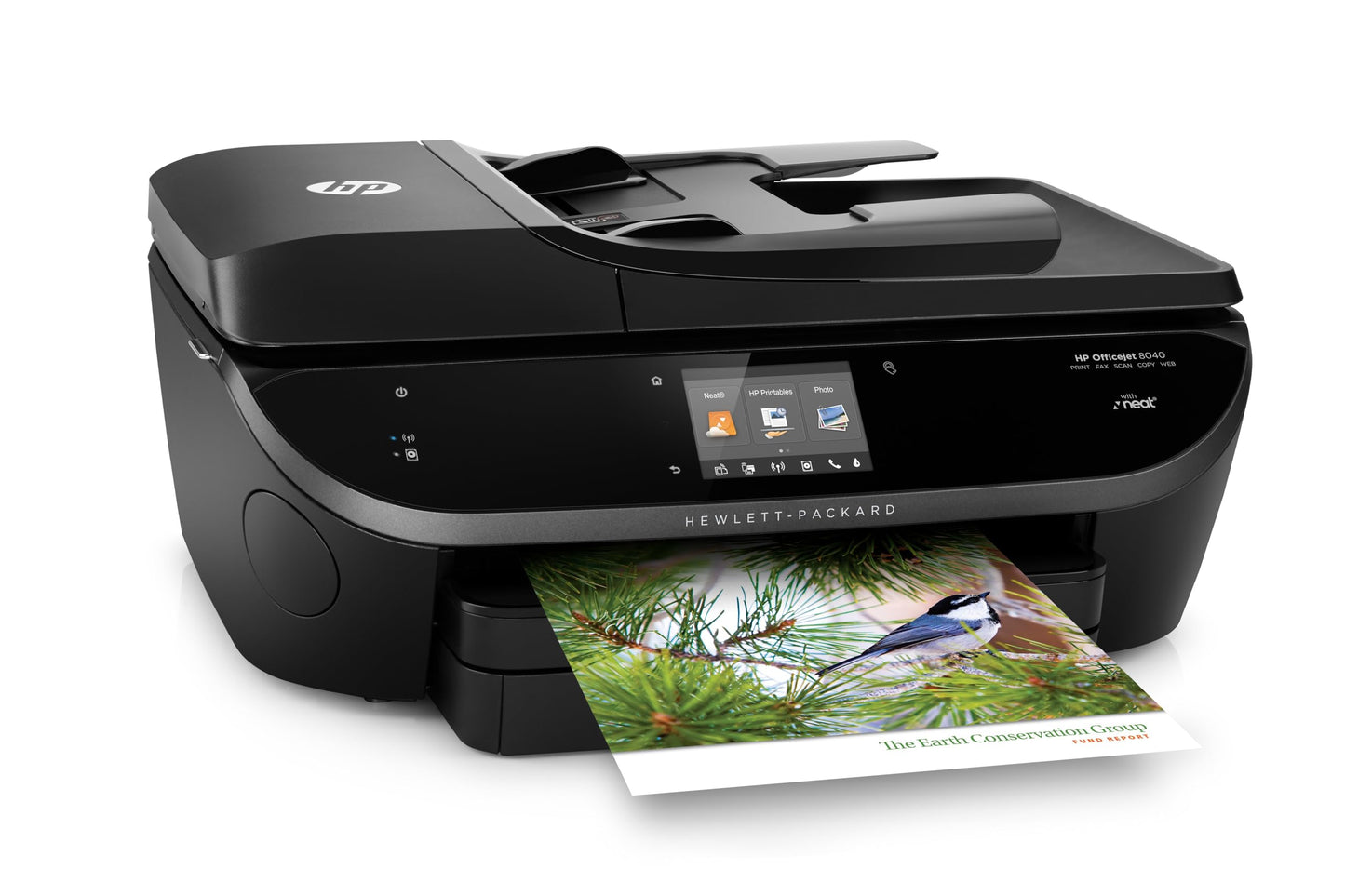 HP OfficeJet 8040 All-in-One Wireless Color Printer with Mobile Printing, HP Instant Ink or Amazon Dash replenishment ready (F5A16A)