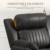 Neptane Power Loveseat Recliner Sofa with Zero Gravity, Adjustable Headrest, Power Reclining Loveseat with Console, Dual Ports, Wall Hugger Love seat Recliner for Living Room (Charcoal, Loveseat) Neptane