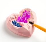 Mudpuppy Unicorn Dig! – Excavation Kit Including Hidden Unicorn in Gem and Plastic Chisel for Children Ages 5 and Up Mudpuppy