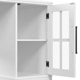 Bush Furniture Westbrook 60W L Shaped Desk with Storage in White Ash | Farmhouse Desk for Home Office Workspace Bush Business Furniture