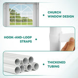 YITAHOME 13x26 ft Party Tent Outdoor Wedding Event Shelters Heavy Duty Upgraded Galvanized Canopy with Large White Roof, Removable Sidewalls & 2 Storage Bags YITAHOME