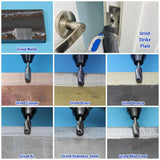 Sworker 10Pcs 1/8" Shank Carbide Burr Bits Compatible with Dremel Bits Metal Grinding Bits Wood Stone Carving Cutting Engraving Grinder Kit Attachment Rotary Tool Accessories Set Harder Than Diamond Sworker