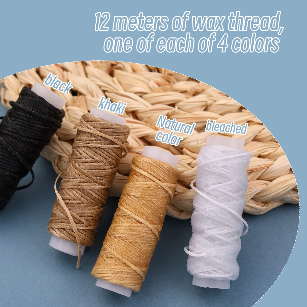 33 Pcs Bookbinding Kits 4 Pcs Bone Folder Paper Creaser Paper Folding Tool Book Binding Supplies with Bookbinding Needle, Waxed Thread, Steel Ruler, Awl for Bookbinding, Paper Card Crafts JUPEAN