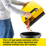 Kärcher - S 4 Twin Walk-Behind Outdoor Hand Push Sweeper - 5.25 Gallon Capacity - 26.8" Sweeping Width - Sweeps up to 26,000 ft²/Hour,Yellow Kärcher