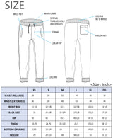 WT02 Men's Fleece Sweatpants & Joggers (Regular & Extended Sizes), White, X-Large WT02