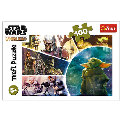 Trefl 16413 Baby Yoda, Star Wars 100 Pieces, for Children Aged 5 and Over Jigsaw Puzzle