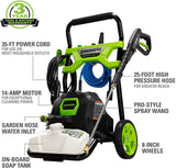 Greenworks 2000 PSI 1.2 GPM Pressure Washer (Open Frame GPW2003) GPW2003 Greenworks