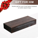 LAPTAIN Husband Gift-Rustic Floating Shelf with Hidden Compartment for Gun Storage, Wall Shelves for Living Room Décor, Wooden Concealment Shelf, RFID Lock, Espresso LAPTAIN