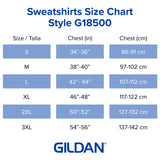 Gildan Adult Fleece Hoodie Sweatshirt, Style G18500, Multipack, White (1-Pack), Medium Gildan