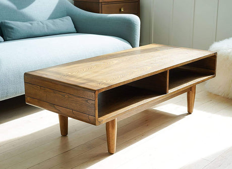 Posh Pollen Dexter Mid-Century Modern Coffee Table Hives and Honey